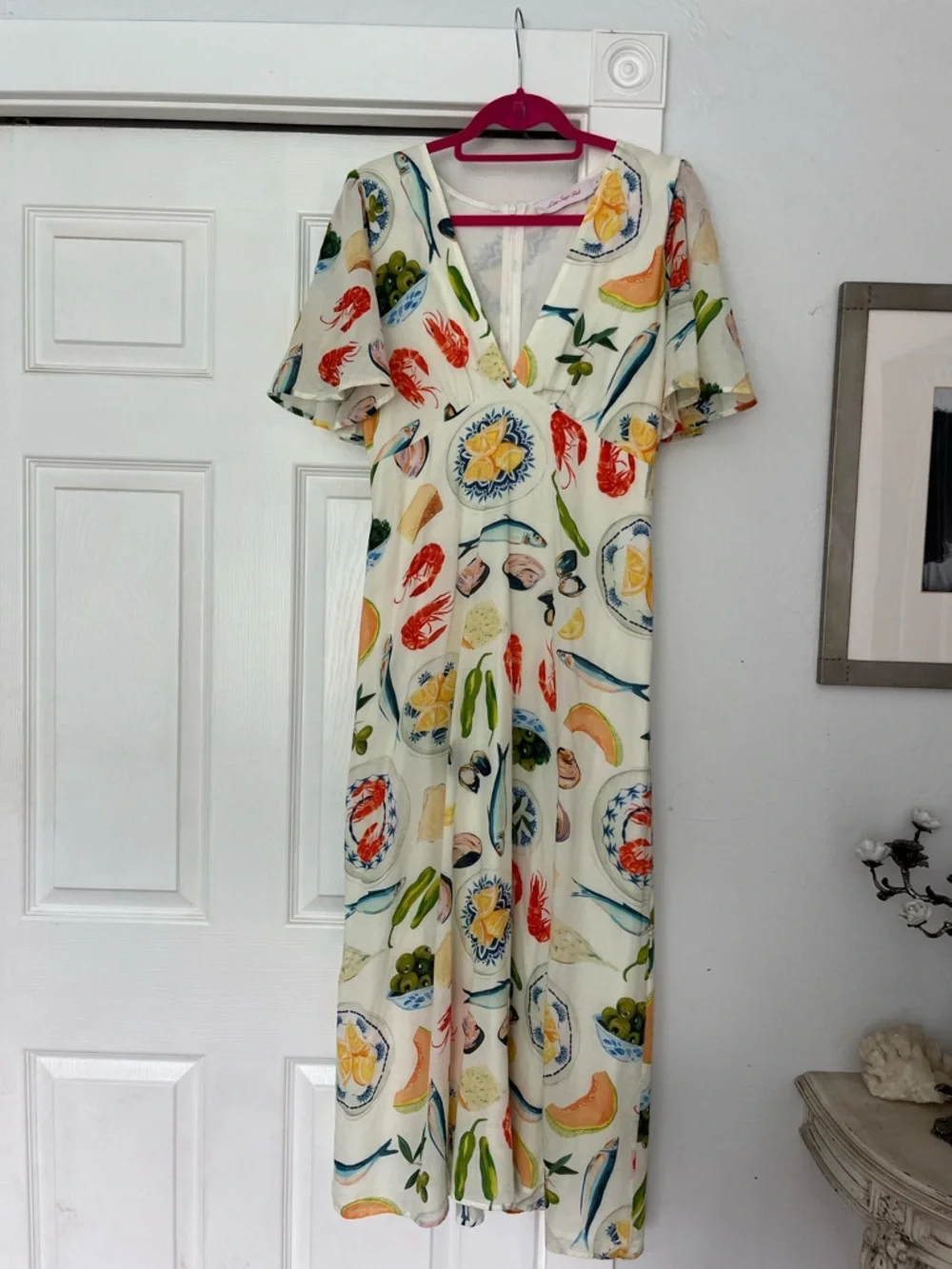 Lisa Says Gah Grace Tapas White Maxi Dress - Picture 2 of 5